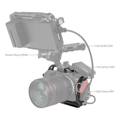 imagem do produto  Cage Gaiola Smallrig  Para Canon Eos R6 Mark II 4159