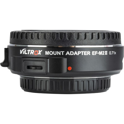 imagem do produto Adaptador Viltrox para lentes Canon EF para Corpos MFT - Viltrox