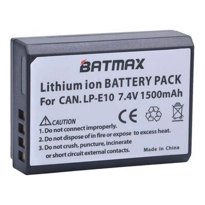 imagem do produto Bateria Batmax LP-E10 - Batmax