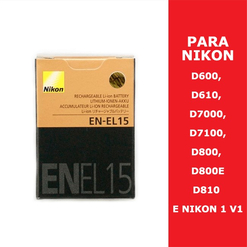 imagem de Bateria Nikon EN EL15 - Nikon