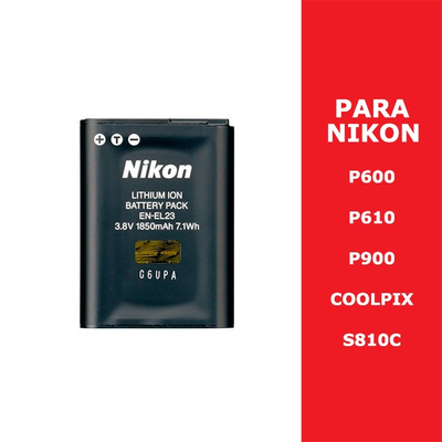 imagem do produto Bateria Nikon EN EL23 Similar  - Nikon