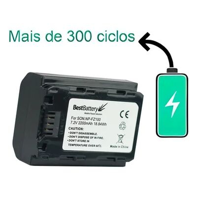 imagem do produto Bateria Similar BestBattery NP-FZ100