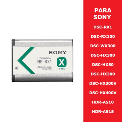 imagem do produto Bateria Sony BX1 - Sony