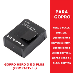 imagem de Battery  GoPro HERO 3 e 4 - GoPro