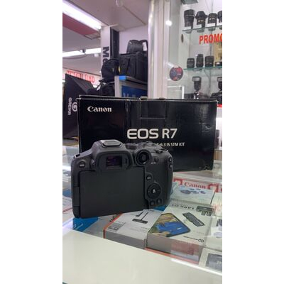 imagem do produto Camera Canon EOS r7 com lente RF-S 18-45mm IS STM - Aprox 2k - Canon