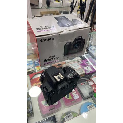 imagem do produto Camera Canon EOS SL3 com lente EF-S 24mm f/2.8 STM Usada - Canon