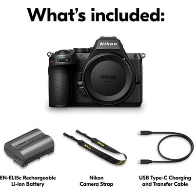 imagem do produto Camera Nikon z5 II com adaptador Nikon FTZ II - Nikon