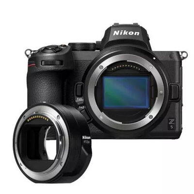 imagem do produto Camera Nikon z5 II com adaptador Nikon FTZ II - Nikon