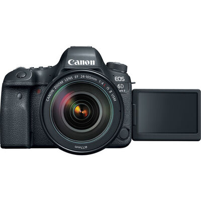 imagem do produto Canon EOS 6D Mark II com lente EF 24-105mm f/4L II USM  - Canon