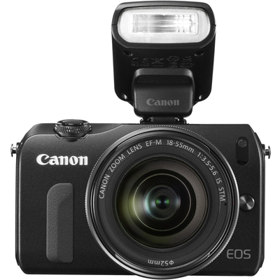 imagem do produto Canon EOS M + 18 55mm f 3.5 5.6 IS STM - Canon