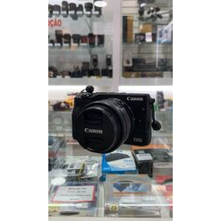 imagem de Canon EOS M3 com lente EF-M 15-45mm IS STM Usada - Canon