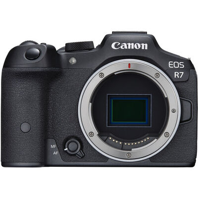 imagem do produto Canon EOS R7 com adaptador EF EOS - Canon