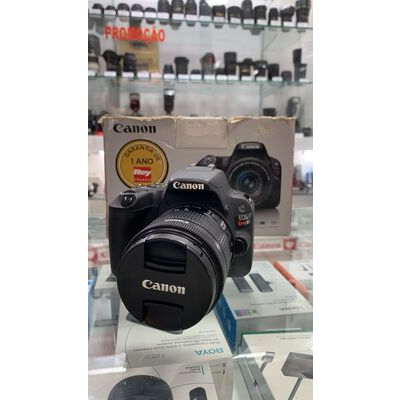 imagem do produto Canon EOS SL2 com lente EF-S 18 55mm IS STM Usada - Aprox. 5k - Canon