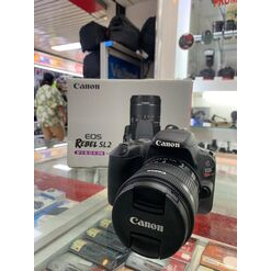 imagem de Canon EOS SL2 com lente EF-S 18 55mm IS STM Usada Aprox. 75k - Canon