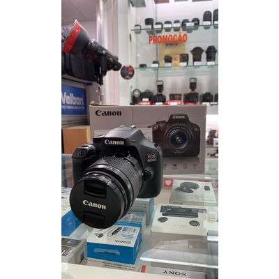 imagem do produto Canon EOS T100 com lente EF-S 18-55mm III Usada - Aprox 33k - Canon