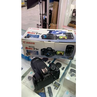 imagem do produto Canon EOS T5i com lente EF-S 18-55mm IS STM Usada - Aprox 2k - Canon