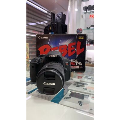 imagem do produto Canon EOS T5i com lente EF-S 18-55mm IS STM Usada - Aprox 56k - Canon