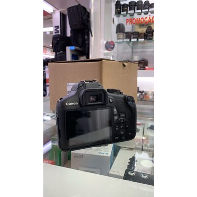 imagem do produto Canon EOS T7 com lente EF-S 18-55 IS II Usada - Aprox 40k - Canon