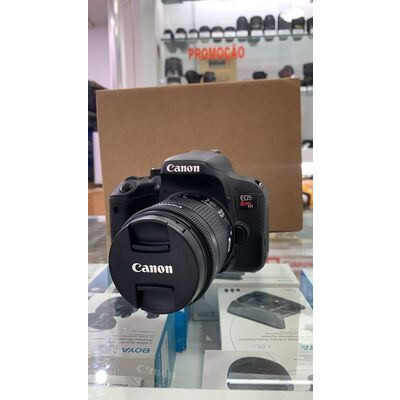 imagem do produto Canon EOS T7i com lente EF-S 18 55mm IS STM Usada - Aprox 3k - Canon