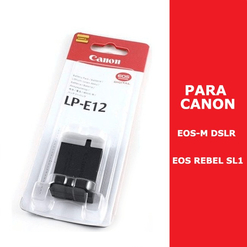 imagem de Canon LP E12 para SL1-SL2-M50-M100 - Canon