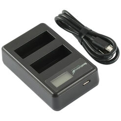 imagem de Carregador Duplo BestBattery EN-EL14 