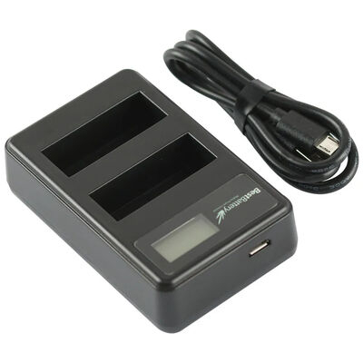 imagem do produto Carregador Duplo BestBattery EN-EL14 