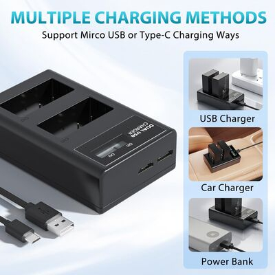 imagem do produto Carregador Similar Duplo LP-E17