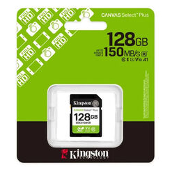 imagem de Cartão de Memória Kingston SD 128GB 150MB/s - Kingston