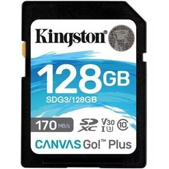 imagem de Carto De Memria Kingston SD 128GB 170MB/S - Kingston - Kingston
