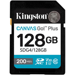 imagem de Cartão De Memória Kingston SD 128GB 200MB/S - Kingston - Kingston