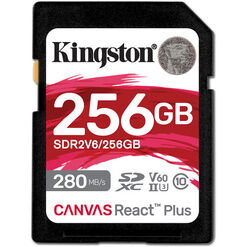 imagem de Cartão de Memória Kingston SD 256GB 280MB/s v60 - Kingston