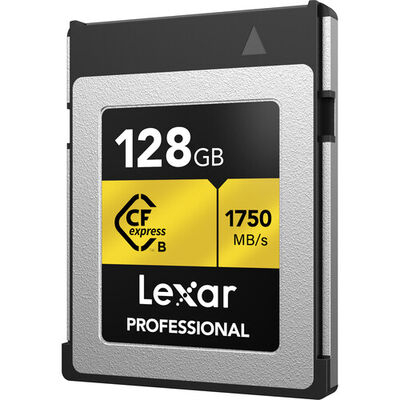 imagem do produto Carto de memria Lexar CFexpress Type B 128GB 1750MB/s - Lexar