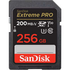 imagem de Carto De Memria Sandisk SDHC 256GB 200MB/S Extreme Pro - Sandisk