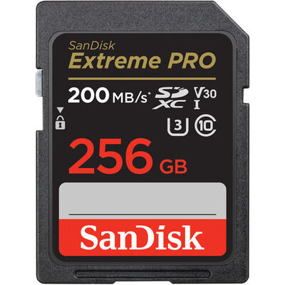 imagem do produto Carto De Memria Sandisk SDHC 256GB 200MB/S Extreme Pro - Sandisk