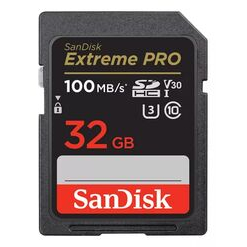 imagem de Carto De Memria Sandisk SDHC 32GB 100MB/S Extreme Pro - Sandisk