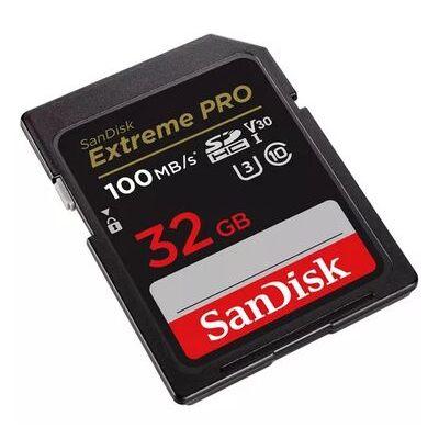 imagem do produto Carto De Memria Sandisk SDHC 32GB 100MB/S Extreme Pro - Sandisk