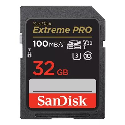 imagem do produto Carto De Memria Sandisk SDHC 32GB 100MB/S Extreme Pro - Sandisk