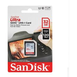 imagem de Carto De Memria Sandisk SDHC 32GB 120MB/S Ultra  - Sandisk