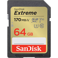imagem de Cartão de memória Sandisk SDHC 64GB 170MB/s - Sandisk