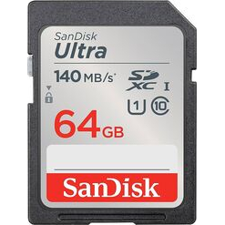imagem de Cartão de memória Sandisk SDHC 64GB Ultra 140MB/s - Sandisk
