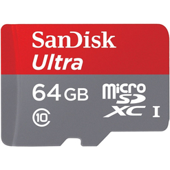 imagem de Cartão de Memória SanDisk Ultra microSDXC 64GB UHS-I