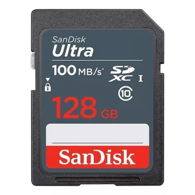 imagem do produto Carto Memria Sandisk SDXC 128gb 100mb/s Ultra - Sandisk