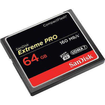 imagem do produto Cart�o Sandisk CF 64GB Extreme Pro 160MB/s  - Sandisk