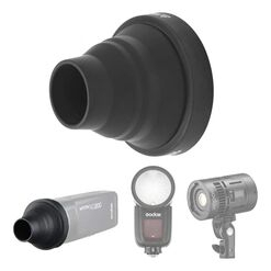 imagem de Cone Snoot Modificador Para Flash Godox Ad200 V1 Led Ak-sn - Godox