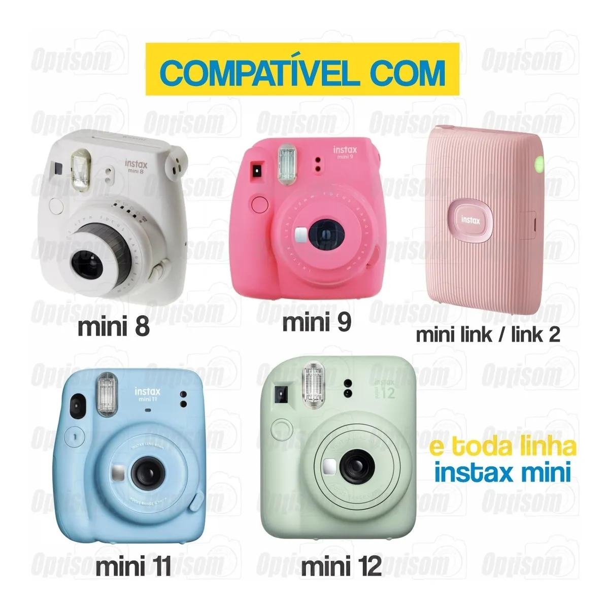 imagem do produto Filme Instax Mini Macaron 10 Fotos - Fujifilm