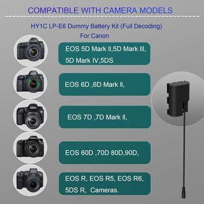 imagem do produto Fonte Ack-e6 De Alimentao Lp-e6 - Greika