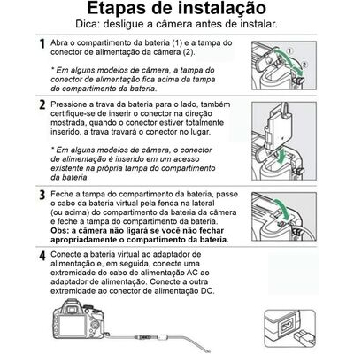 imagem do produto Fonte Ack-e8 De Alimentao Lp-e8 - Greika