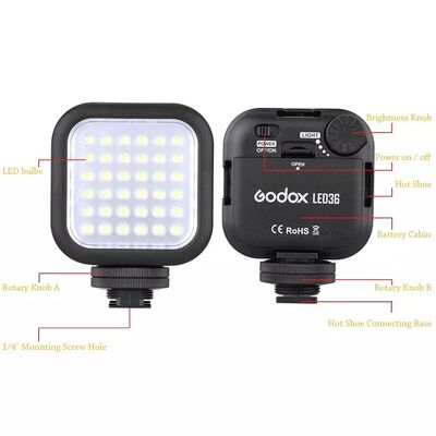 imagem do produto Iluminador Godox Led 36 - Godox