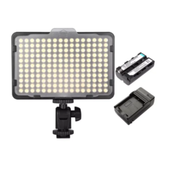 imagem de Iluminador Greika Led PT-176S com bateria e carregador - Greika