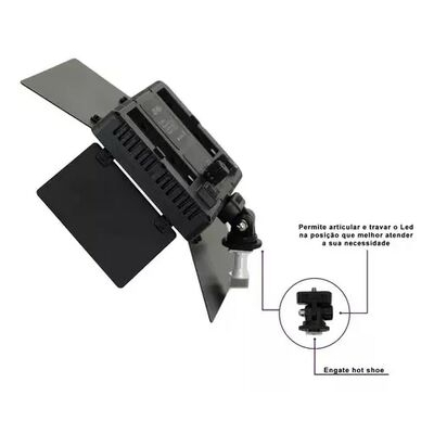 imagem do produto Iluminador Light Kit Pro Led U600+ Fonte Original 40w - Greika